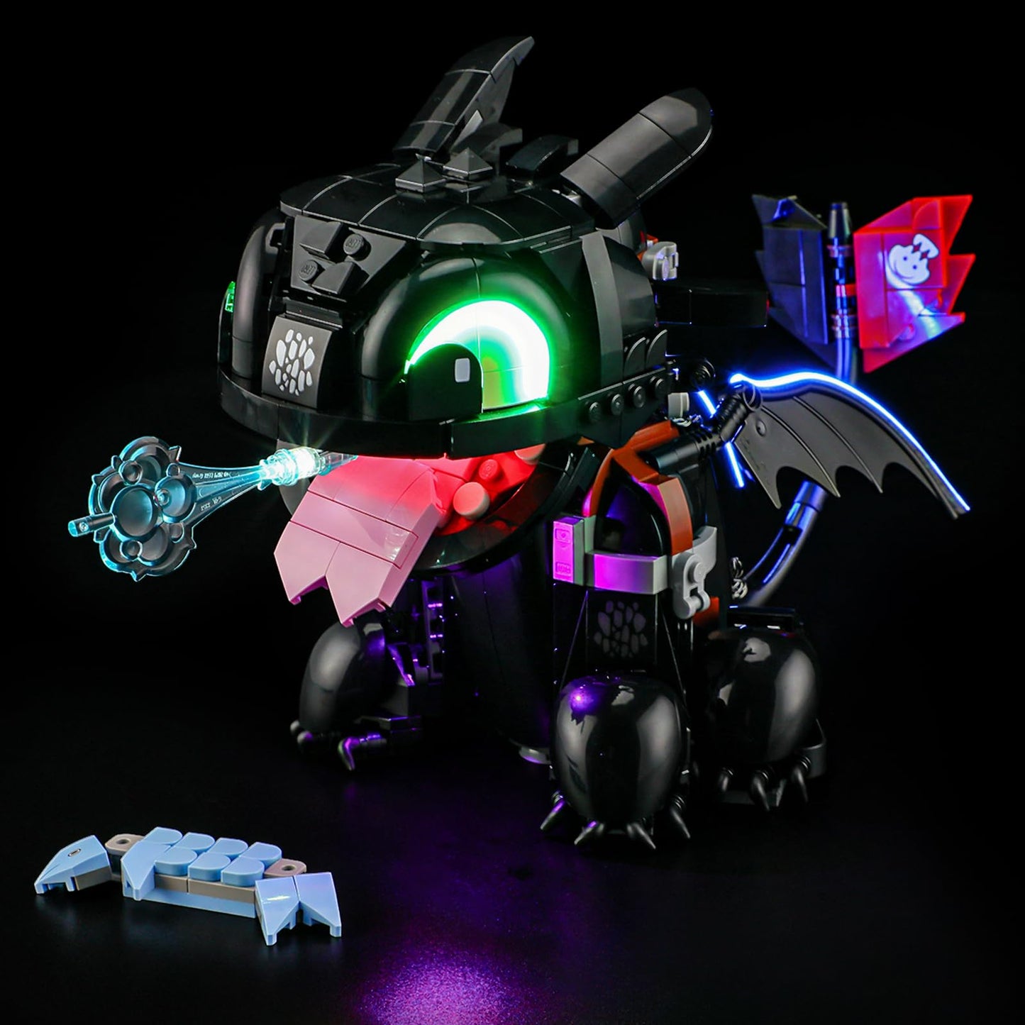 Briksmax Light Kit For Lego10375 How To Train Your Dragon: Toothless Led Lighting Compatible With Lego Icons Building Set Not