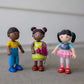 Haba Little Friends Naomi - 4 Girl Dollhouse Toy Figure With Pig Tails
