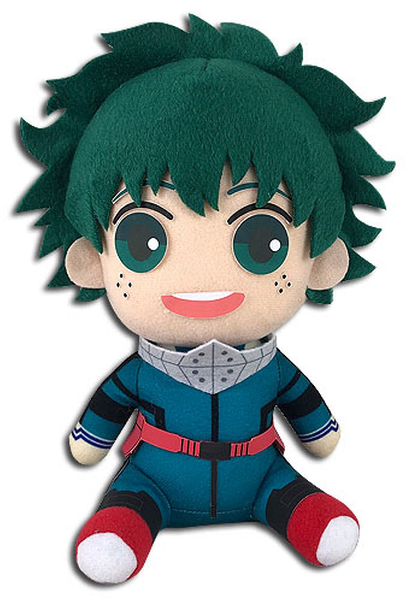 Great Eastern Entertainment My Hero Academia - Deku Hero Costume 2Nd Ver Sitting Plush 7''