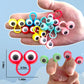 100 Pcs Eye Finger Puppets Toys Set, Wiggly Eyeball Finger Puppet Eye On Rings For Kids, Party Favors For Boys Girls