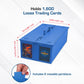 Bcw Collectible Card Bin - Holds Up To 1600 Cards - 2 Pack Blue | Large Card Storage Box For Loose Trading Cards | Pokemon, Mtg,