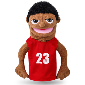 Role Play Hand Puppets Hand Plush Chef Doctor Fireman Pirate Detective Athlete Nurse Worker Hand Puppet Toys Puppets for Kids St