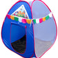 Homecute Igloo Type Foldable Popup KidS Play Tent House (Medium Size Blue)