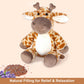 Suzzipals Heatable & Coolable Giraffe Stuffed Animals,Microwavable Stuffed Animal Heating Pads For Cramps & Pain, Lavender Scent