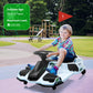 12V Kids Ride On Drift Car For Kids, 7Ah 45W Motor Electric Drifting Go-Kart Up To 5 Mph Variable Speed, Built-In Music,Colorful