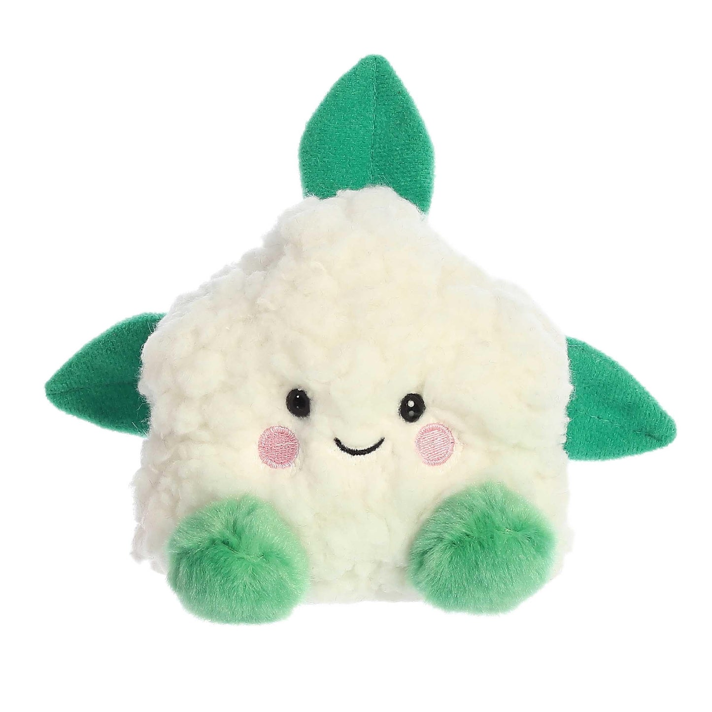Aurora Adorable Palm Pals Kelly Cauliflower Stuffed Animal - Pocket-Sized Play - Collectable Fun - Green 5 Inches