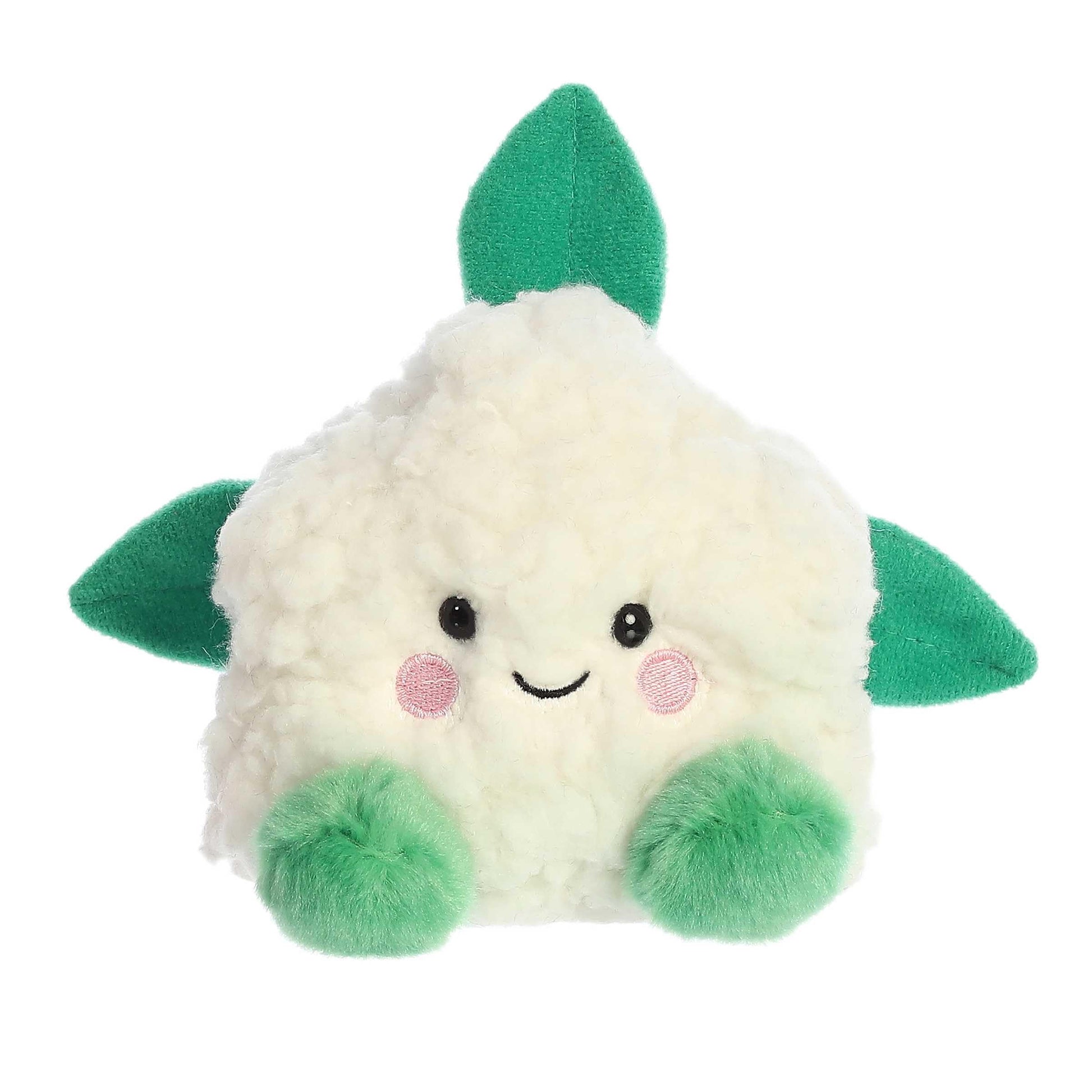 Aurora Adorable Palm Pals Kelly Cauliflower Stuffed Animal - Pocket-Sized Play - Collectable Fun - Green 5 Inches