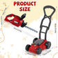 Arrowbash 2 Pcs Toy Gardening Tool Set for Kids Toy Hedge Trimmer  Push Lawn Mower Battery Powered Gardening Tool Set with Lights and Sounds Gift for Boys Girls