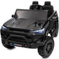 Hikiddo 24V 10Ah Ride On Toy For Big Kids, 4Wd 2 Seater Electric Suv Kids Car To Drive W/Remote Control, 4X200W Motors - Black