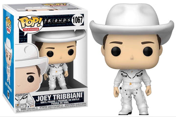 Funko Pop! Tv: Friends - Cowboy Joey Tribbiani Vinyl Figure (Bundled With Compatible Box Protector Case) Multicolored 3.75 Inche