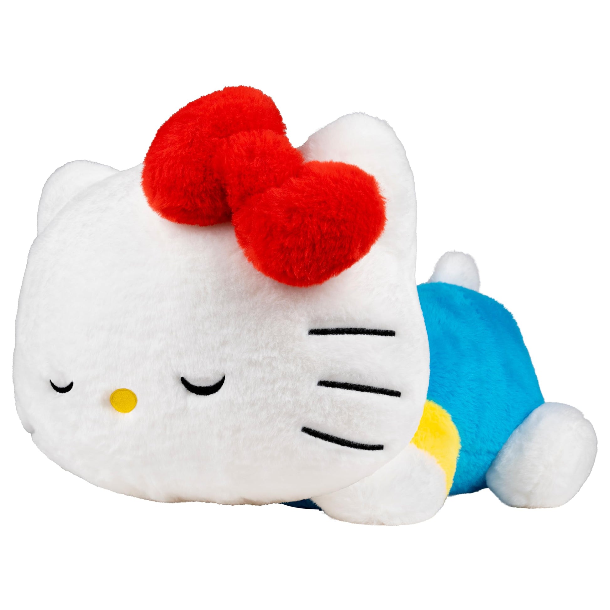 Jazwares Hello Kitty and Friends, Classic Hello Kitty 18-inch Sleeping Plush - W3 - Officially Licensed Sanrio Product from 6+