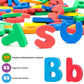 Innocheer Magnetic Letters And Numbers For Toddlers, Magnetic Board For Kids, Abc Alphabet Magnets, Educational Dry Erase Board - Whiteboard & Chalkboard For Toddlers Writing & Drawing Kids Toys