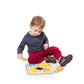 Melissa & Doug Wooden Touch and Feel Puzzle - Peek-a-Boo Pets with Mirror, Multi, Model 1898, 1 EA