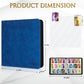 JoyHood Card Binder for Trading Card  Card Collection Binder with 12 Pocket - Hold Up to 960 Cards  Card Album Holder compatible with TCG/PM/MTG/OPCG/YGO Card (Sapphire Blue  12 Pockets)