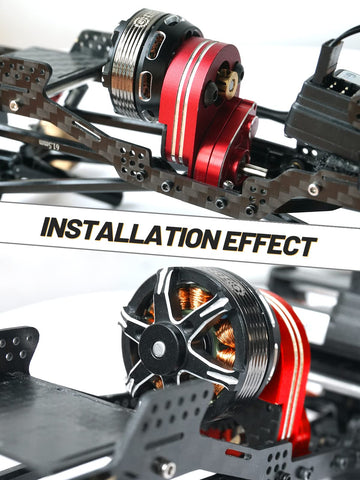 OGRC C2822 Outrunner Brushless Motor 1400KV RC Models Brushless Motor for SCX24 C10 JLU Deadbolt Gladiator Bronco Crawler Car