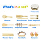Chriffer Kids Musical Instruments Toys, Percussion Instruments Set With Storage Bag, Preschool Educational Music Toys For Boys Girls, Natural Eco-Friendly Wooden Music Set (10Pcs)