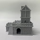 Paintable Tabletop Miniature Building Terrains Compatible with D&D and Alike RPG War Games - 18mm/28mm Scale Scenery with Mediev