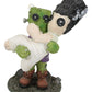 Ebros Day Of The Dead Pinheadz Monster With Voodoo Stitches Figurine Halloween Collectible Statue Fantasy Mythical Beings Undead Apocalypse Horror Icon (Wedding Night Frankenstein And Bride)