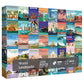 World Landmarks Travel Puzzle 1000 Pieces For Adult, Landscape Scene Puzzle Of World Most Visited Tourist Attractions, Poster Jigsaw Puzzles City Scenic Scenery
