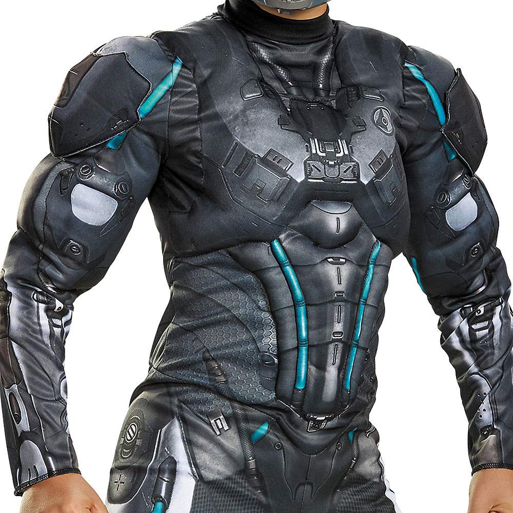Spartan Locke Classic Muscle Halo Microsoft Costume, Medium/7-8