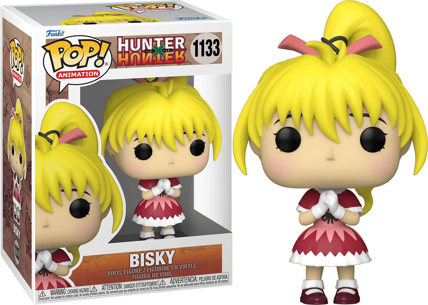 Funko + Protector: Hunter X Hunter Pop! Animation Vinyl Figure (Bundled With Toybop Box Protector Collector Case) (Bisky)