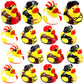 Lewtemi 24 Pcs 2 Inch Mini Pirate Rubber Ducks Cruise Ducks Cute Yellow Decor Bathtub Pool Pirate Party Favors For Carnival Supplies Birthday Party Favor Gifts