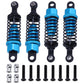 Hobbypark 4Pcs Aluminum Shock Absorber Assembled Rear & Front For 1/18 Scale Wltoys A959 A959B A979 A979B Upgrades Parts Rc Bugg