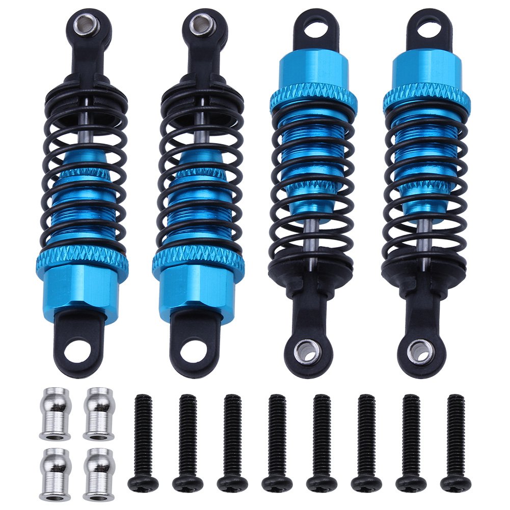 Hobbypark 4Pcs Aluminum Shock Absorber Assembled Rear & Front For 1/18 Scale Wltoys A959 A959B A979 A979B Upgrades Parts Rc Bugg