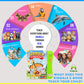 Kiddale Smart Animal Sounds Book| Wild, Farm, Ocean, Birds, Insects And Animals Young Ones| Interactive, Musical, Intelligent, T