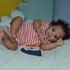 KOKOMANDY Reborn Baby Dolls - Biracial, 21in African American Realistic Ethnic Silicone Toddler Doll