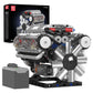 Mould King 10088 V8 Engine Model Building Kit That Runs, Build Your Own Mini Engine That Works, STEM Toy Gift for Adults 14+ Tee