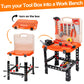 Toddler Tools Workbench Pretend Play Toys for Kids 3 4 5+Year Old with Realistic Electric Drill Boys Girls Age 2-4 Tool Set Lear