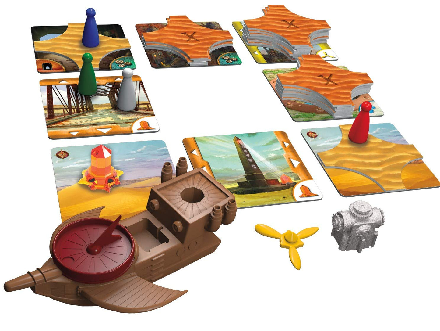 Gamewright Forbidden Desert – The Cooperative Strategy Survival Desert Board Game Multi-Colored, 5'
