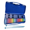 Excluzo 25 Notes Glockenspiel Xylophone Hand Knock Xylophone Percussion Rhythm Musical Educational Teaching Instrument Toy With 