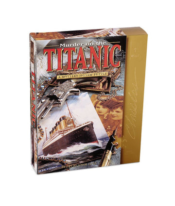 Bepuzzled Classic Mystery 1000Pc Jigsaw Puzzle - Murder On The Titanic