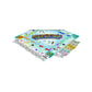 Late for the Sky Puerto RICO-OPOLY Board Game, Cardboard, Multi Color, Model PR