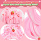Strawberry Butter Slime  Scented Slime Kit  Kids Toys for Ages 5-7 8-13 Girls Boys  Squishy Sensory Toy Teen Girl Birthday Gifts  Cute Stuff Party Favors Stocking Stuffers for 4 6 9 10 11 12 Year Old