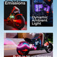 Hyper GoGo Electric Bike for Kids - Kids Electric Bike with Colorful Ambient Lights, 3 Speed Modes Up to 10 MPH, 60 Minutes of C