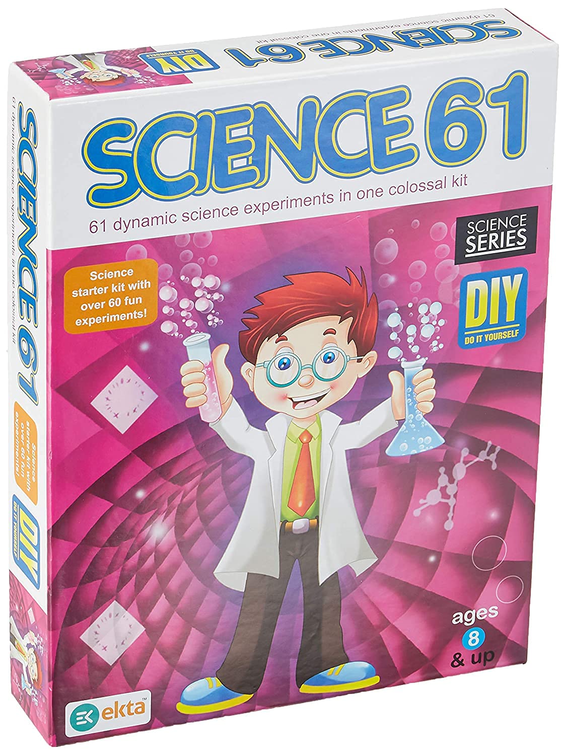 Science 61 Dynamic Experiments Kit [ Do It Yourself ]