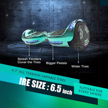 Hoverboard Certified Hs2.01 Bluetooth Flash Wheel With Led Light Self Balancing Wheel Electric Scooter