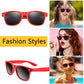 Tuparka 12 Pack Sunglasses Party Favors Bulk Party Toys, Goody Bag Favors For Birthday Party Beach Pool Wedding Party Supplies, Red