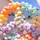 Kalor 18 Inch Pastel Orange Balloons, 10Pcs Thick Latex Round Helium Balloons For Birthday Family Party Wedding Party Baby Shower Decoration Supplies