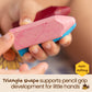 Honeysticks Triangular Crayons - 10 Pack, 100% Pure Beeswax, Non-Toxic, Multicolor, Ideal for Toddlers 1-4 Years, Model