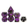 HDdais 8 Piece DND Dice Set, Heart Polyhedral Dice Set Extra D12 D&D Dice for Dungeons and Dragons Role Playing Game and Other T