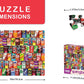 Springbok - Retro Refreshments - 1000 Piece Jigsaw Puzzle- Vintage Soft Drink Can Collage To Challenge Your Brain