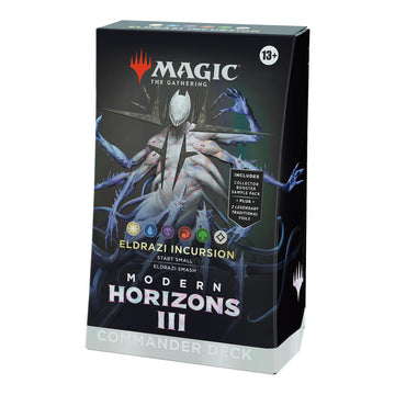 Magic: The Gathering Modern Horizons 3 Commander Deck - Eldrazi Incursion, 100-Card Deck, Multicolor, Model D33050000