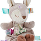 Mary Meyer Taggies Lovey Soft Toy, 11-Inch Flora Fawn, Soft Satin Material, Model 40253