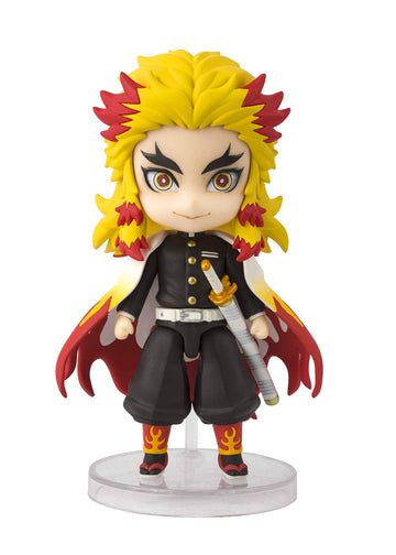 Tamashii Nations - Demon Slayer: Kimetsu No Yaiba - Rengoku Kyojuro, Bandai Spirits Figuarts Mini Action Figure
