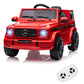 12V Kids Ride on Car, Licensed Mercedes Benz G63 Car for Kids w/Remote Control, Safety Lock, Soft Start, Wheels Suspension, LED 