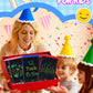 LCD Writing Tablet for Kids Party Favors Bulk - 12 Pack 8.5in Colorful Doodle Board, Erasable Drawing Pad for Goodie Bags Stuffe